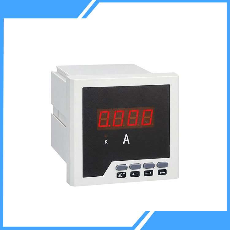 Enfas digital panelmonterad AC-voltmeter